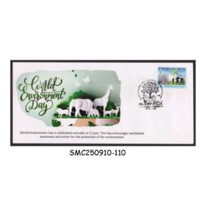 Stamps from INDIA - 2025 WORLD ENVIRONMENT DAY SPECIAL COVER WITH SPECIAL CANCELLATION