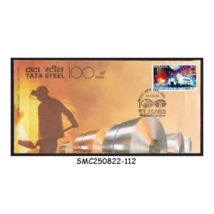 Stamps from INDIA - 2008 100 YEARS OF TATA STEEL - FDC