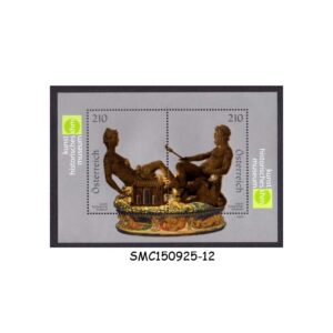 Stamps from AUSTRIA - 2009 SALIERA SCULPTURE - MIN. SHEET MINT NH