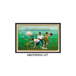 Stamps from NICARAGUA - 1984 SUMMER OLYMPIC GAMES LOS ANGELES '84 - MIN. SHEET CTO