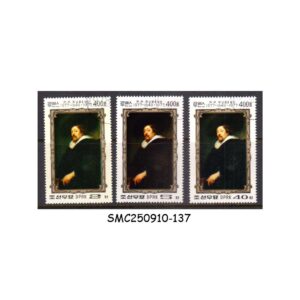 Stamps from NORTH KOREA - 1978 400th ANNIVERSARY OF THE BIRTH OF RUBENS - 3V CTO