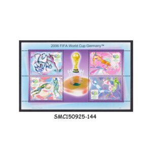 Stamps from MONGOLIA - 2006 FIFA WORLD CUP OF FOOTBALL GERMANY / SOCCER - MIN. SHEET MINT NH