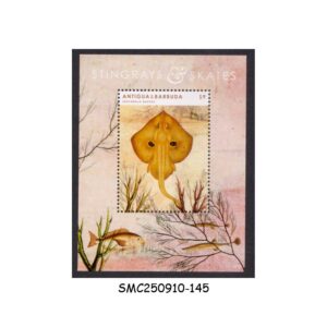 Stamps from ANTIGUA & BARBUDA - 2012 STINGRAYS & SKATES / FISH - MIN/SHT MINT NH