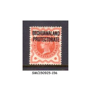 Stamps from BECHUANALAND PROTECTORATE - 1897 ½d QV SG#59 - OVERPRINTED - MINT HINGED