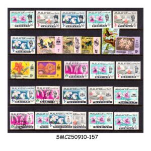 Stamps from MALAYSIA - SELECTED STAMPS - 27V - MOSTLY MINT ( SEE SCAN)