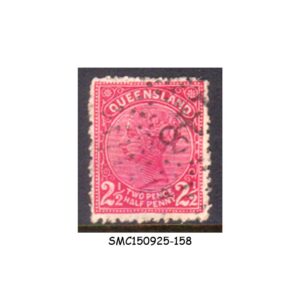 Stamps from AUSTRALIA QUEENSLAND - 1890 2½d QV SG#191 - USED
