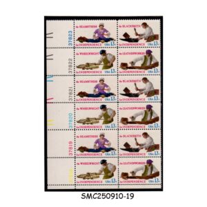 Stamps from UNITED STATES USA - 1977 SKILLED HANDS FOR INDEPENDENCE - BLOCK OF 6 - MINT NH