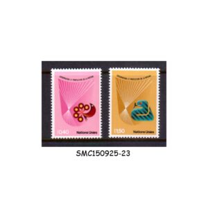 Stamps from UNITED NATIONS GENEVA - 1982 ENVIRONMENT PROTECTION - 2V - MINT NH