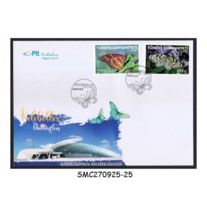 Stamps from TURKEY - 2024 BUTTERFLIES OF TÜRKIYE - FDC