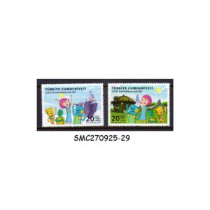 Stamps from TURKEY - 2024 CHILDREN'S DAY : İBI CARTOON - 2V - MINT NH