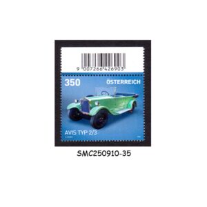 Stamps from AUSTRIA - 2025 VINTAGE CAR - AVIS TYPE 2/3 - 1V MINT NH