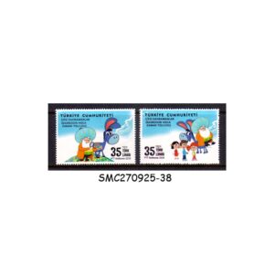 Stamps from TURKEY - 2025 CARTOONS : NASREDDIN HOCA, TIME TRAVELLER - 2V - MINT NH