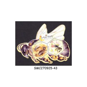 Stamps from MALAYSIA - 2019 HONEY BEE / INSECTS - MIN. SHEET MINT NH