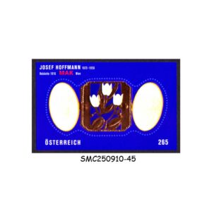 Stamps from AUSTRIA - 2007 JOSEF HOFFMANN - MIN. SHEET MNH