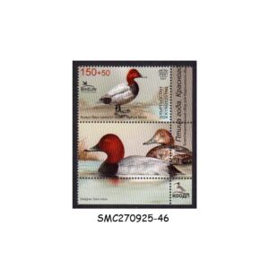 Stamps from KYRGYZSTAN - 2025 BIRD OF THE YEAR (VI) - THE COMMON POCHARD - 1V MINT NH