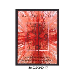 Stamps from AUSTRIA - 2007 HERMANN NITSCH / MODERN ART - MIN. SHEET MNH