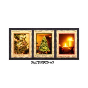 Stamps from ANTIGUA & BARBUDA - 2018 CHRISTMAS - 3V - MINT NH