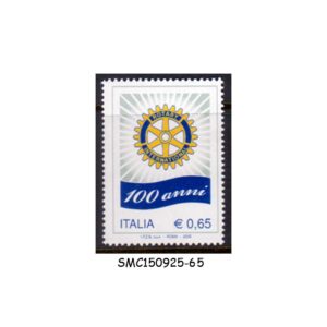 Stamps from ITALY - 2005 CENTENARY OF ROTARY INTERNATIONAL - 1V - MINT NH