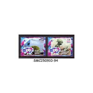 Stamps from PORTUGAL - 2024 150 YEARS OF THE UNIVERSAL POSTAL UNION UPU - 2V MINT NH