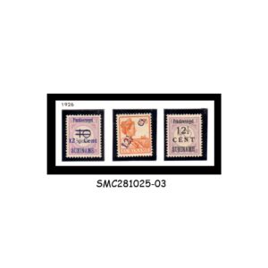 Stamps from SURINAME - 1926 SCOTT#120-122 - 3V - MINT LH