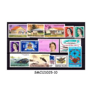 Stamps from NORFOLK ISLAND - SELECTED STAMPS - 13V - MINT NH