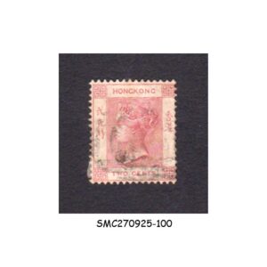 Stamps from HONG KONG - 1880 2c QV SG#28 CV=40.00 GBP - 1V - MINT NH
