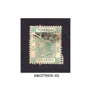 Stamps from HONG KONG - 1884 10c QV SG#37 CV=40.00 GBP - 1V - MINT NH