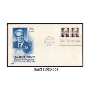 Cover from UNITED STATES USA - 1988 CHESTER CARLSON - FDC