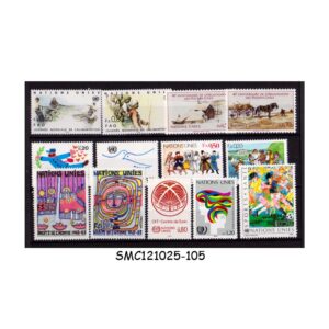 Stamps from UNITED NATIONS GENEVA OFFICE - 1983-88 SELECTED STAMPS - 13V - MINT NH