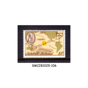 Stamps from NORFOLK ISLAND - 1969 CAPTAIN COOK BICENTENARY - 1V - MINT NH