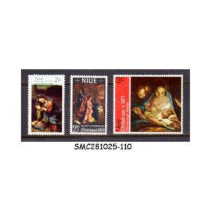 Stamps from NIUE - 1969-71 CHRISTMAS - 3V - MINT NH