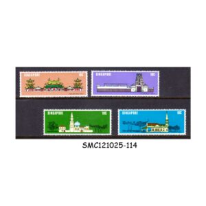 Stamps from SINGAPORE - 1978 NATIONAL MONUMENTS - 4V - MINT NH