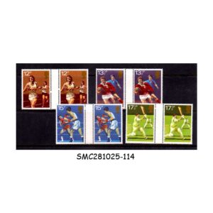 Stamps from GREAT BRITAIN - 1980 SPORTS CENTENARIES - 4V GUTTER PAIR - MINT NH