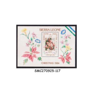 Stamps from SIERRA LEONE - 1984 CHRISTMAS - MIN. SHEET MINT NH