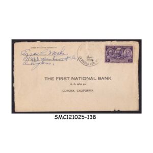 Cover from UNITED STATES USA - 1948 ENVELOPE TO CALIFORNIA WITH STAMP