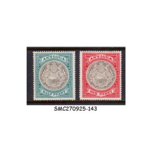 Stamps from ANTIGUA - 1903-07 SG#31 & 32 CV=18.00 GBP - 2V - MINT HINGED