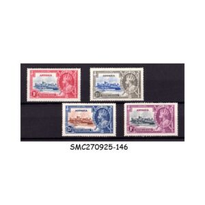 Stamps from ANTIGUA - 1935 KGV SILVER JUBILEE SG#91-94 CV=19.00 GBP - 4V MINT HINGED