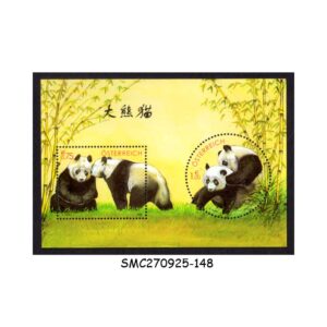 Stamps from AUSTRIA - 2003 PANDA - WWF ANIMALS - MIN. SHEET MINT NH