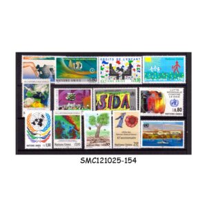 UNITED NATIONS GENEVA OFFICE - 1989-91 SELECTED STAMPS - 13V - MINT NH