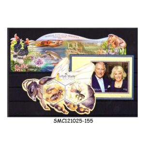 Stamps from MALAYSIA - SELECTED 3 MINIATURE SHEETS - MINT NH 3nos