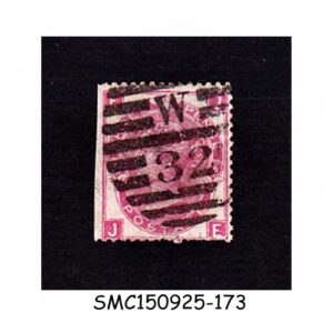 Stamps from GREAT BRITAIN - 1873-80 3d QV SG#143 CV= 40.00 GBP - 1V - USED