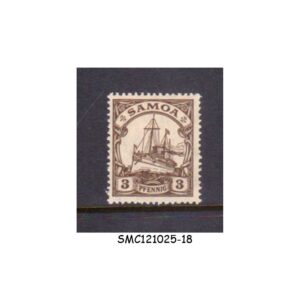 Stamps from SAMOA GERMANY ADMINISTRATION - 1900 3pf SHIP SCOTT#57 - 1V MINT HINGED