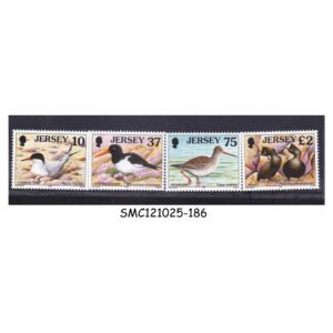 Stamps from JERSEY - 1997 SEABIRDS / BIRDS - 4V - MINT NH