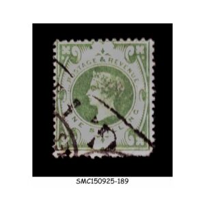 Stamps from GREAT BRITAIN - 1887-2000 1s QV SCOTT#122 CV=92.00 USD - 1V - USED