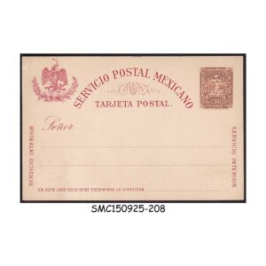 Postal stationery from MEXICO - 3c POSTCARD - MINT