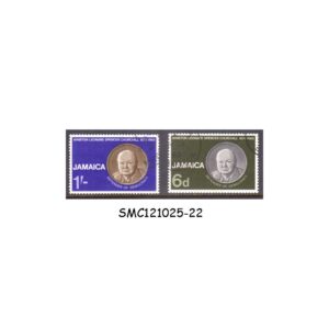 Stamps from JAMAICA - 1966 SIR WINSTON CHURCHILL - 2V - USED