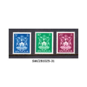 Stamps from ANTIGUA - 1970 COAT OF ARMS SCOTT#228-230 - 3V - MINT NH