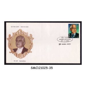 Stamps from INDIA - 2003 FRANK ANTHONY - FDC
