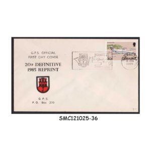 Cover from GIBRALTAR - 1985 DEFINITIVE - AIRCRAFT / AVIATION - FDC