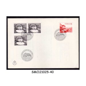 Cover from SWEDEN - 1975 DEFINITIVE WEST EUROPEAN HEDGEHOG / MUSIC - FDC